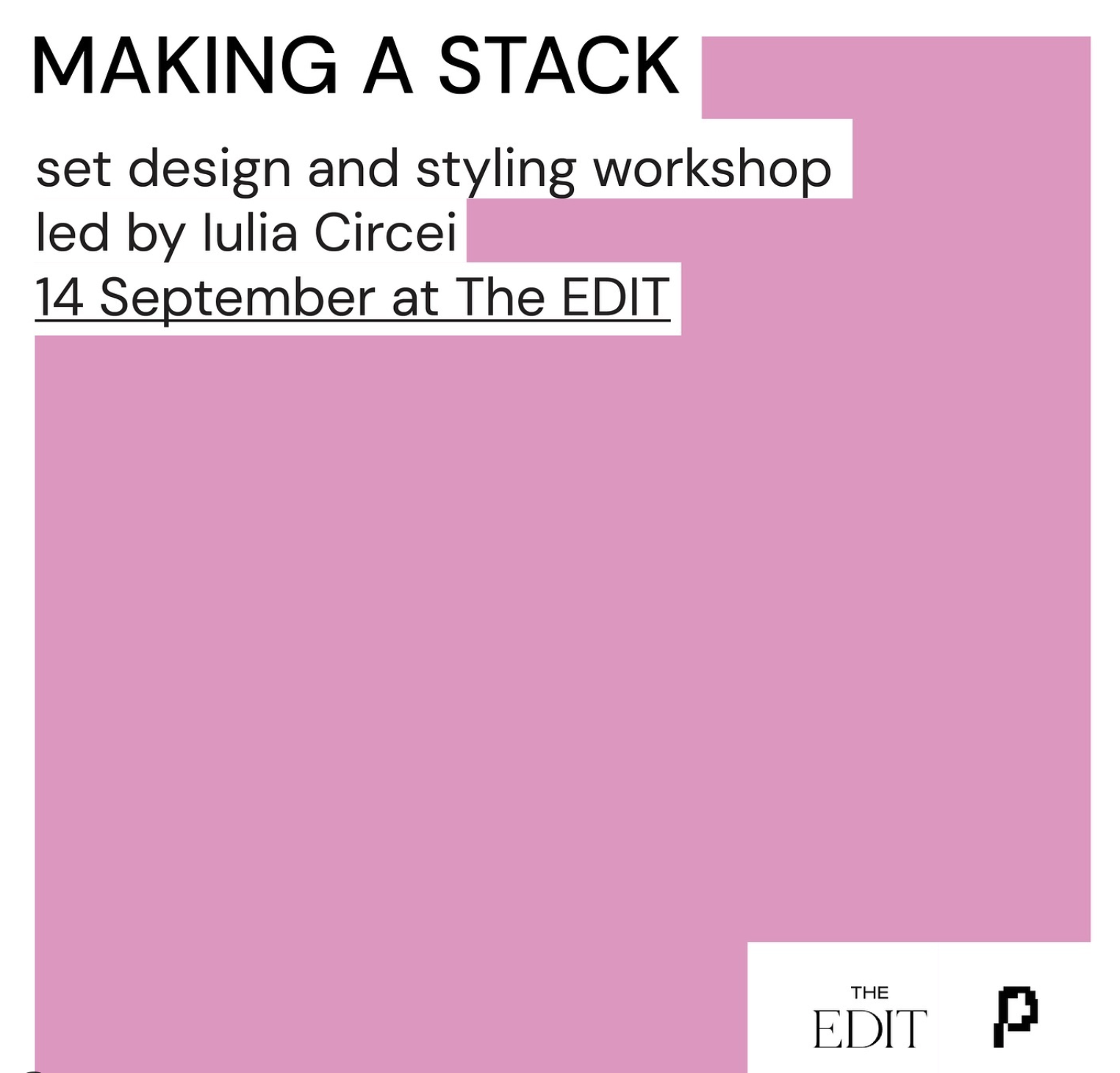 MAKING A STACK