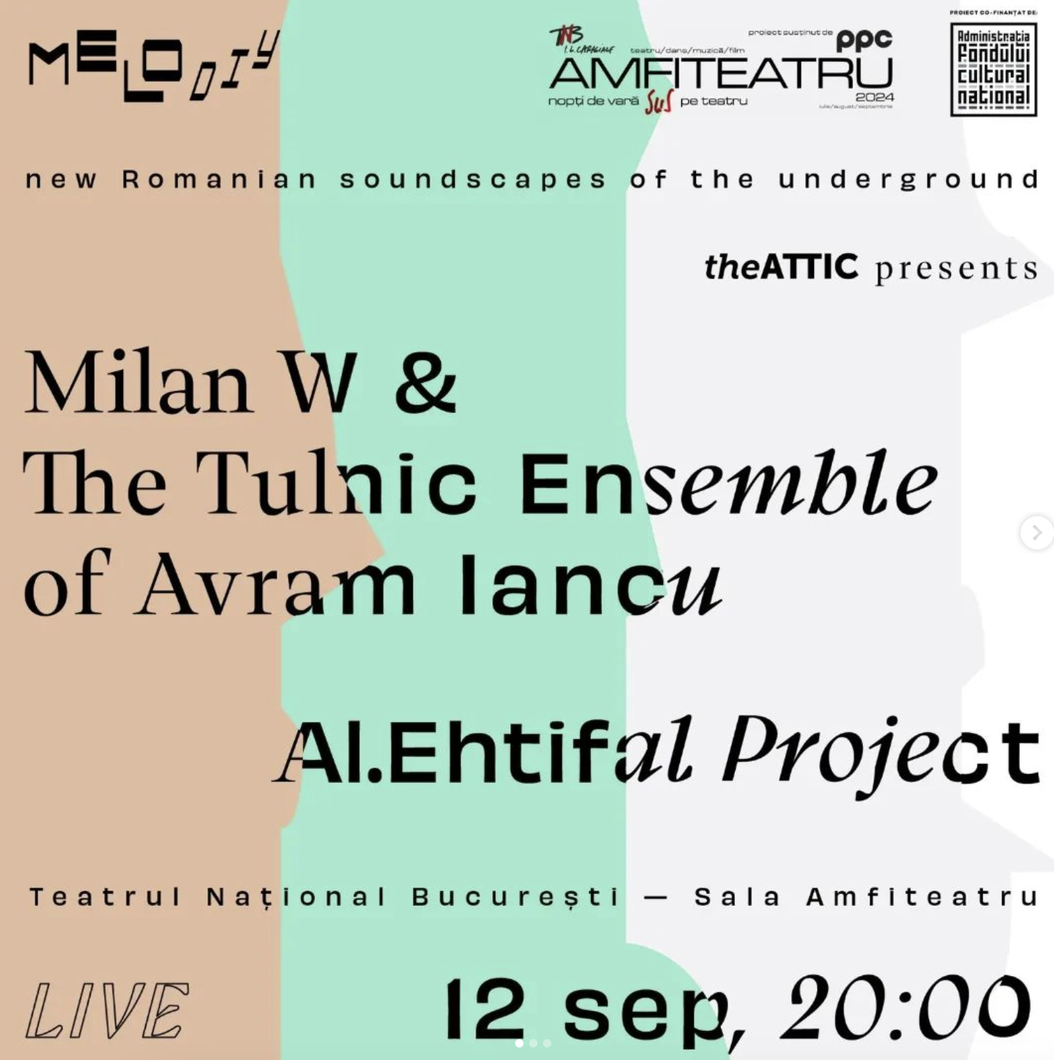 Milan W & The Tulnic Ensemble of Avram Iancu and Al Ehtifal Project