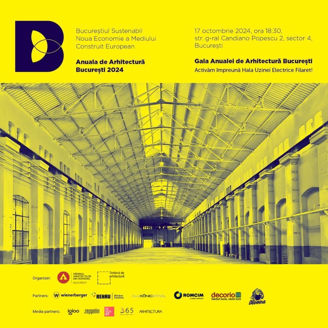 Gala Anualei de Arhitectură București 2024
